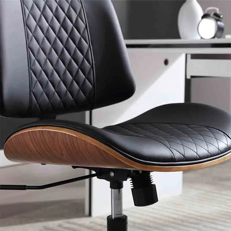 Yoobure Office Chair No Arms, Adjustable Height Desk Chair