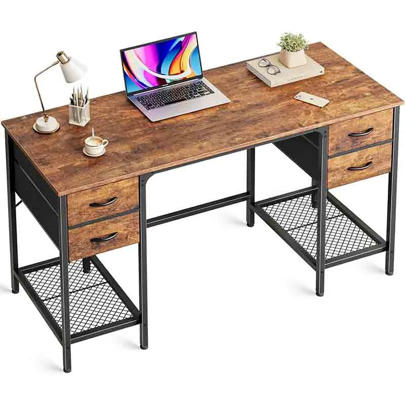 47 Inch Computer Desk with 4 Drawers