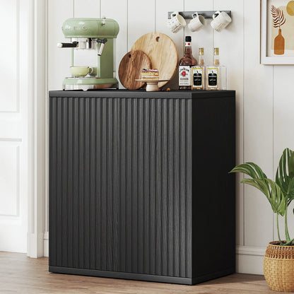 CURLA Sideboard Buffet Cabinet with Doors and Adjustable Shelves