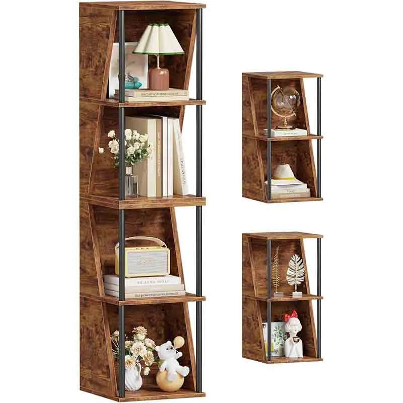 Narrow Display Standing Shelf