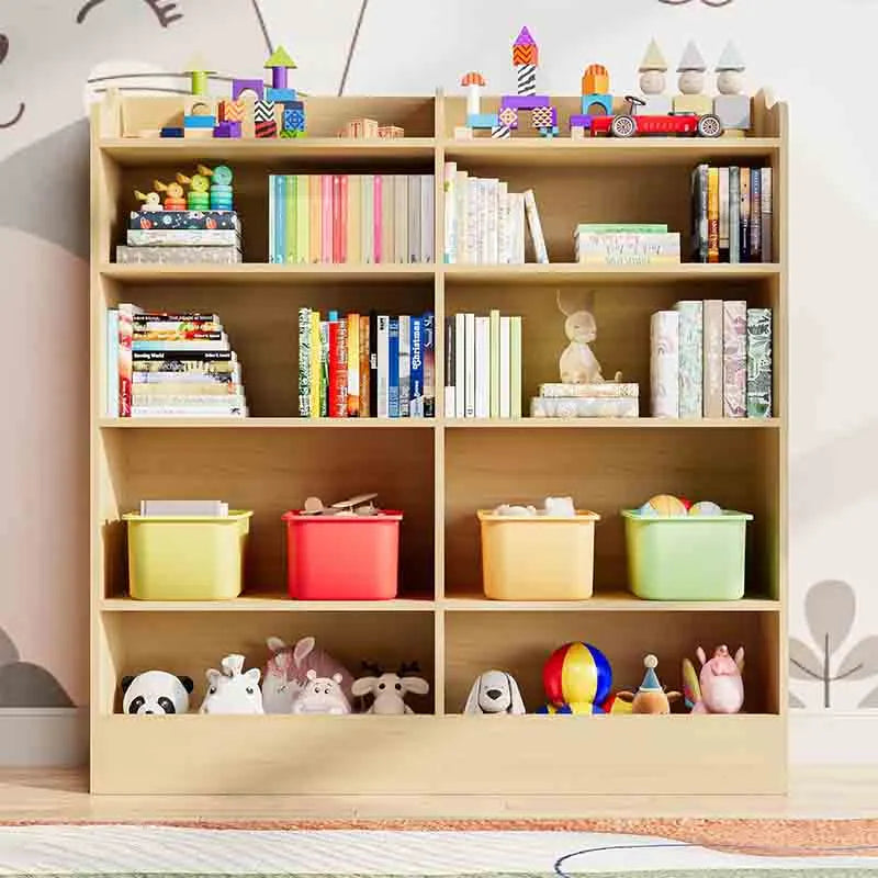 Yoobure 5 Tier Bookshelf Toddler Bookcase Storage Cabinet