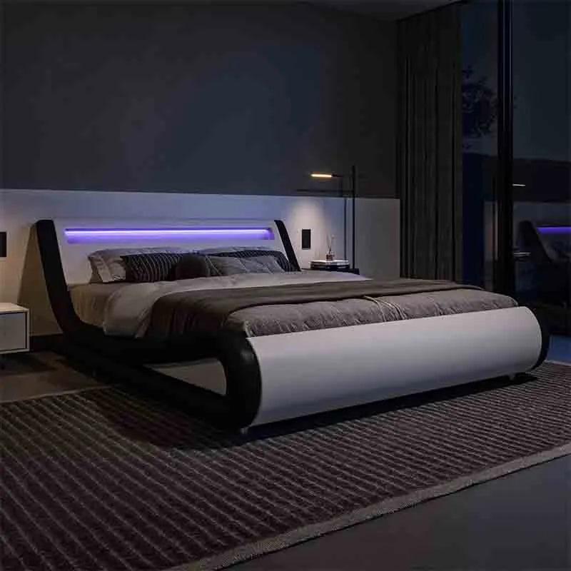 Leather LED Platform