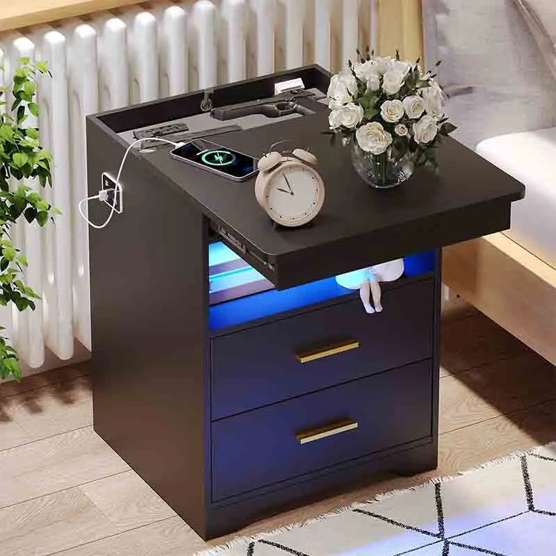 Yoobure Night Stand with USB &amp; Type-C Port