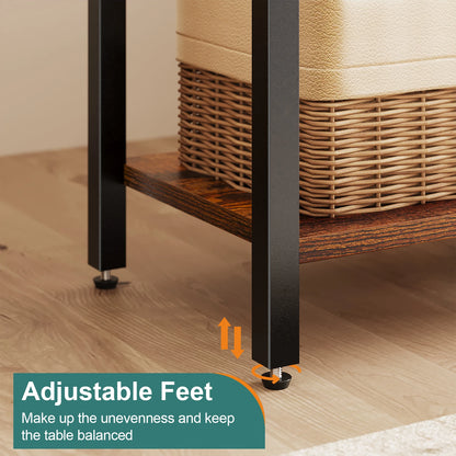 Yoobure 1-Drawer Nightstand with Charging Station